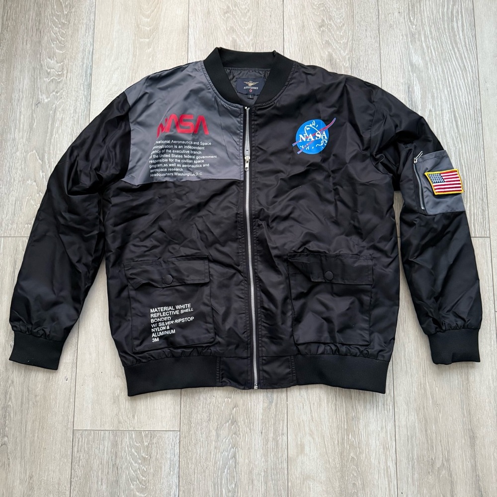 Black Bomber Jacket